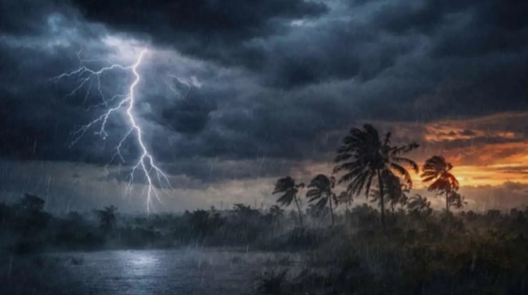 রাতের মধ্যে ১৮ জেলায় ৬০ কিমি বেগে ঝড়ের আভাস